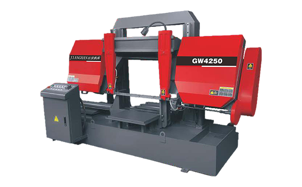 象山GW4250双柱龙门卧式带锯床