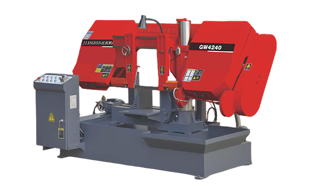 象山GW4240双柱卧式带锯床